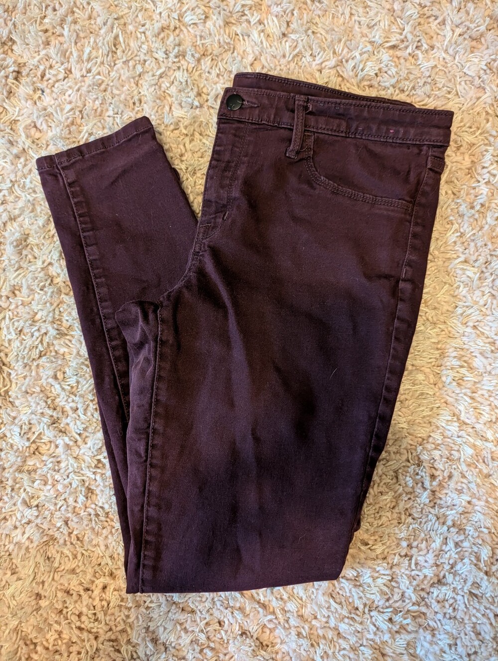 Maroon Burgandy Jeggings